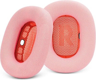 Velegnet til udskiftning af ørekopper til Apple AirPods Max - Opgraderede ørekopper - Magnetiske ørekopper til AirPods Max (Pink)