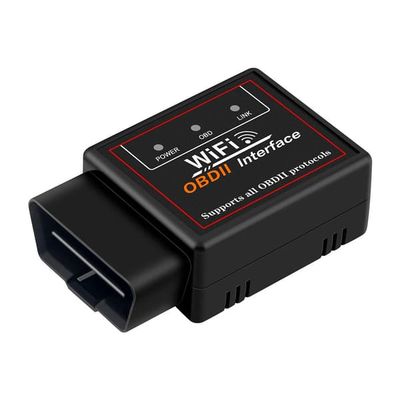 V1.5 Bluetooth WiFi Bilskanner OBDII Diagnostikverktyg Kodläsare PIC18F25K80 Chip för Android iOS Windows