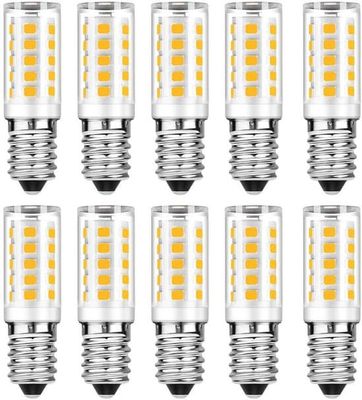 10-pack E14 LED-lampor - Varmvit 3000K - 5W motsvarande en 50W glödlampa - 500LM ej dimbar
