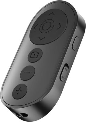 Trådløs kamerafjernbetjening med zoom - Bluetooth-udløser - kameraomskifterfunktion - iPhone og Android - fotos - videoer - og TikTok