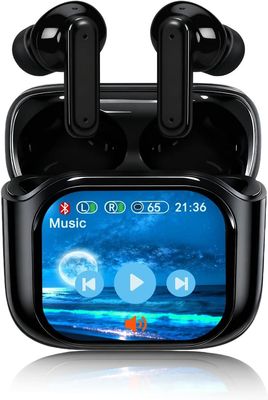 AI-översättningshörlurar, för resebruk, 144 språk och accenter trådlösa hörlurar översätter, öppna hörlurar Bluetooth 5.4