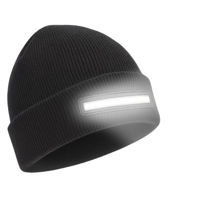 COB LED-mössa - Superljus uppladdningsbar pannlampa med 3 ljuslägen - 700 mAh batteri - Typ-C-laddning - Thinsulate-foder - 700 m