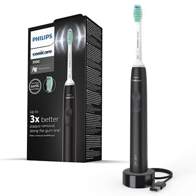 Philips HX3671/14 Sonicare 3100 -sarjan Sonic-sähköhammasharja musta