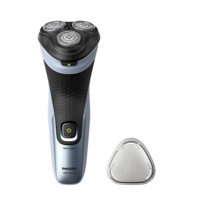 Philips X3063/00 rakapparat för män Roterande rakapparat Trimmer Svart, Blå