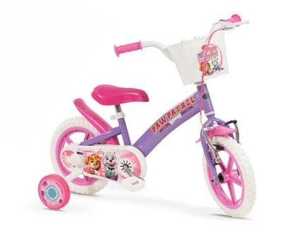 Barncykel 12" Paw Patrol Lila 1180 Flicka TOIMSA