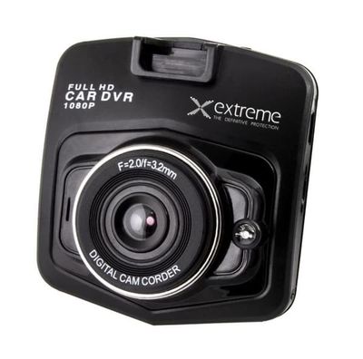Esperanza XDR102 dashcam Full HD Batteri, USB Sort