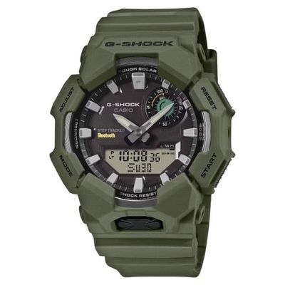 Casio GA-B010-3AER Herreur Grøn 48 mm Dobbelt display Vandtæt 20 bar