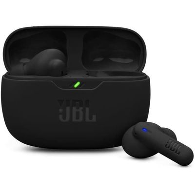Trådlösa hörlurar med brusreducering - JBL - Wave Beam 2 - Svart