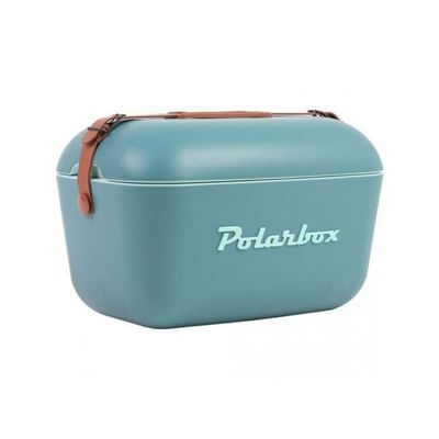 Kylbox - POLARBOX - 12L - Marinblå - Isolering i polypropen - Justerbart läderhandtag