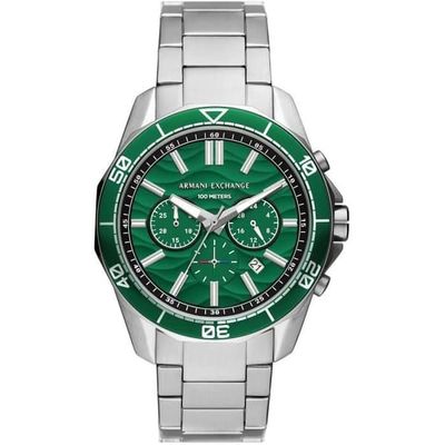 Armani Exchange Ur - Mænd - AX1957 - Sølv Rustfrit Stål - Kvarts - 10 Atm