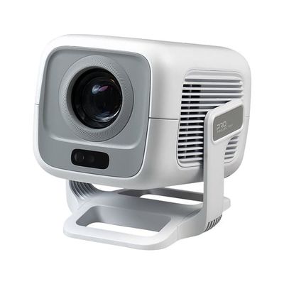 NÖRDIC 1080P Projektor Netflix-certifierad 200 ANSI lumen 2.4/5G WiFi 6 stöd för iOS/Android