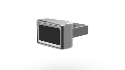NÖRDIC USB Windows Hello -sormenjälkilukija Windows 11/10 -työpöytäkoneille, kannettaville tietokoneille, tietoturvalaite kirjautumiseen, turvalukko