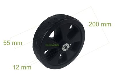 20 cm hjul för AL-KO 5.17 5.18 51.0 51.7 51.8 527 51.3 51.4 51. 5 5200 gräsklippare