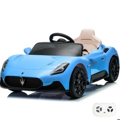 Elbil barn 12V Maserati MC20 Cielo - 1-5 år, Blå, fjärrkontroll 2,4 GHz