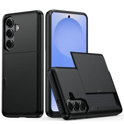 SKALO Armor Kortholder Cover til Samsung Galaxy A57 5G - Sort