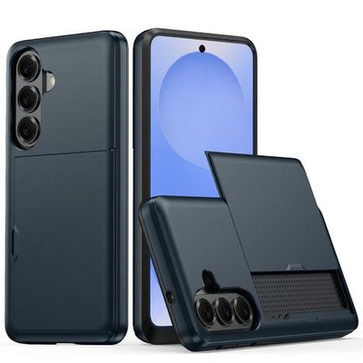SKALO Armor Kortholder Cover til Samsung Galaxy A57 5G - Blå