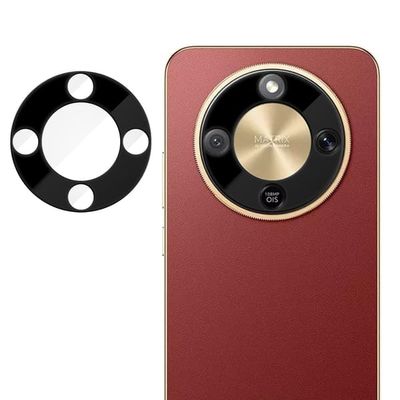 SKALO Honor Magic8 Lite 3D Kameralinse Beskyttelsesglas - Sort