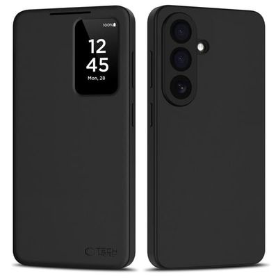 Tech-Protect Smart Wallet Window med kortlomme til Samsung Galaxy S26+ - Mattsort
