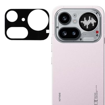 SKALO Nothing Phone (4a) Pro 3D Kameralinse Beskyttelsesglas - Sort