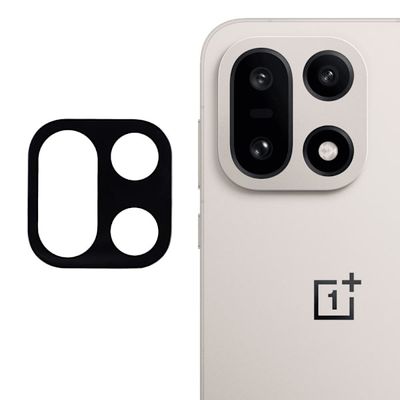 2-PAK SKALO OnePlus 15 3D Kameralinse Beskyttelsesglas - Sort