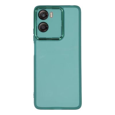 SKALO Motorola Moto G06 Power 4G DKSM Color Bumper Frosted TPU Cover - Grøn