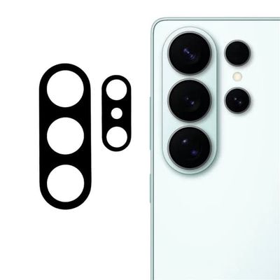 SKALO Samsung Galaxy S26 Ultra 3D Kameralinse Beskyttelsesglas - Sort