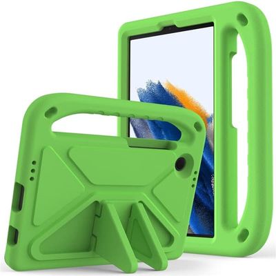 SKALO Samsung Galaxy Tab A11 Børneskal med håndtag og stand - Grøn