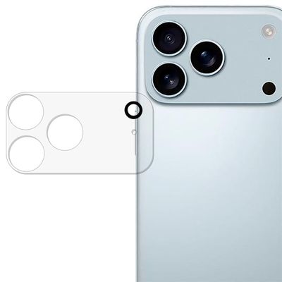 SKALO iPhone 17 Pro Max 3D Kameralinse Beskyttelsesglas - Gennemsigtig