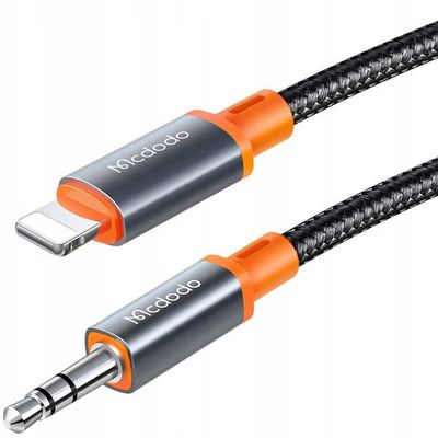 MCDODO AUX-KABEL TIL IPHONE X 14 LIGHTNING MINI JACK ADAPTER 1M
