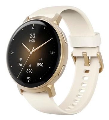 HAMA 7020 GPS Amoled Smartwatch 43mm Hvidguld