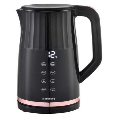 ELKEDEL 1,7L KLAUSBERG KB-7896 LED TEMPERATURKONTROL