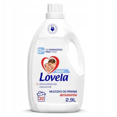 LOVELA Baby Color vaskemiddel mælk til børn 32 vaske 2,9 l