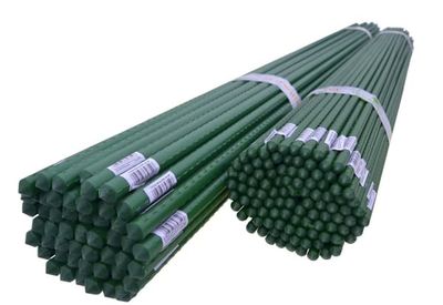 Metalstang belagt med PE 120 cm 11 mm / 10 stk / TYK
