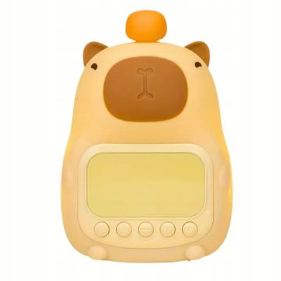 Ur Vækkeur Kapybara Natlampe Bordlampe Timer Lur LED USB