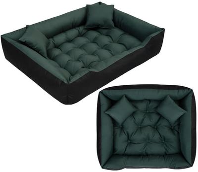 Hundeseng kennel ECCO 115x95 cm vandtæt grøn