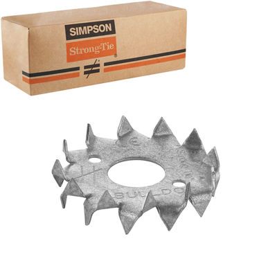 Bulldog dubbelsidig ring 50x17x1mm