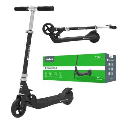 Elscooter för barn 12 km/h 50 kg Rebel hopfällbar lättvikt IPX4