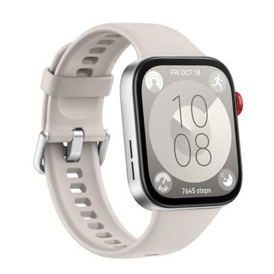 Huawei Watch Fit 3 smartwatch Moon White grå