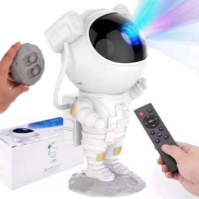Stjerneprojektor, Astronaut LED-natlampe + fjernbetjening