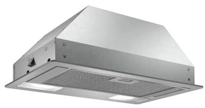 Bosch DLN 53AA70 köksfläkt i rostfritt stål, 302 m³/h, LED