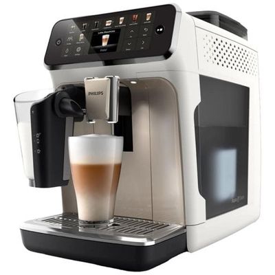 Philips EP5543/90 Series 5500 LatteGo painepakastuskahvinkeitin valko-hopea