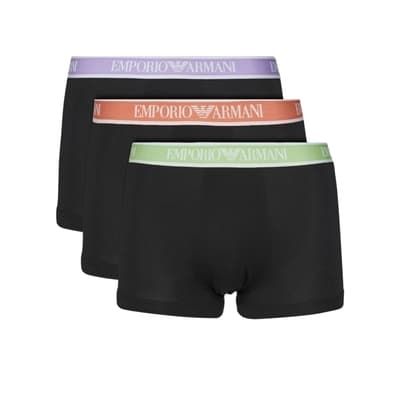 Emporio Armani herre sorte boxershorts 3-pak - undertøjssæt, størrelse XL