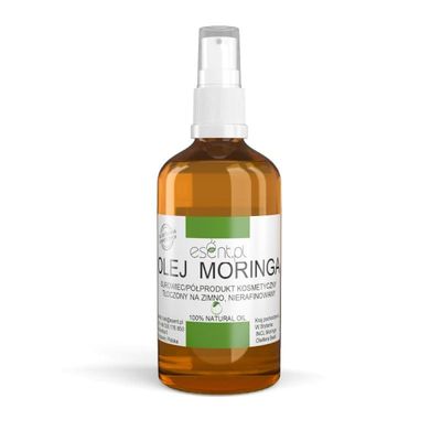 Moringa olie uraffineret, koldpresset 50 ml.