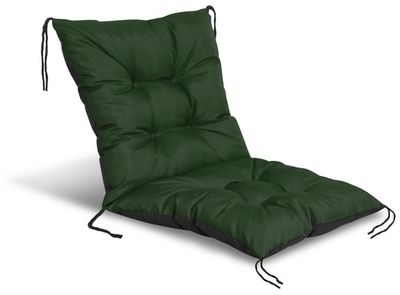 Havepude 50x50x50 cm til stol vandtæt grøn