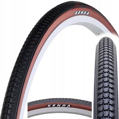 KENDA CYKELDÄCK 32-630 27x1 1/4 BRUN SIDA