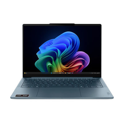Bærbar computer Lenovo Yoga Slim 7 14AKP10 Ryzen AI 5 340 14" WUXGA OLED 400nits Blank 60Hz 16GB LPDDR5x SSD512 Radeon 840M Grafik 70Wh Win11 Tidal Teal