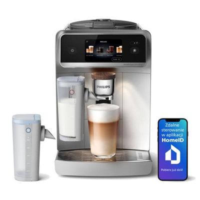 PHILIPS EP8757/20 8000 LatteGo Pro Café Aromis – Silverfärgad espressomaskin