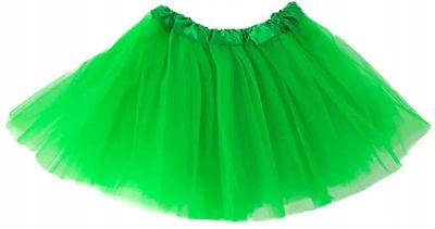 Tyl TUTU Nederdel GRØN Kostume Frø Forår Karneval 30cm