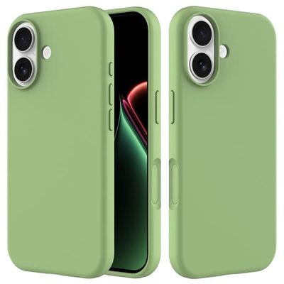 iPhone 17 silikone telefoncover - grøn