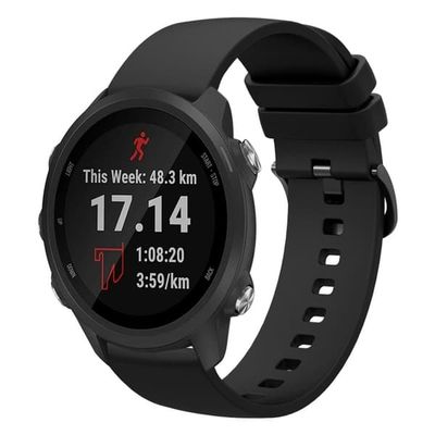 Garmin Forerunner 245 Music Silikon Armbandsur - Svart